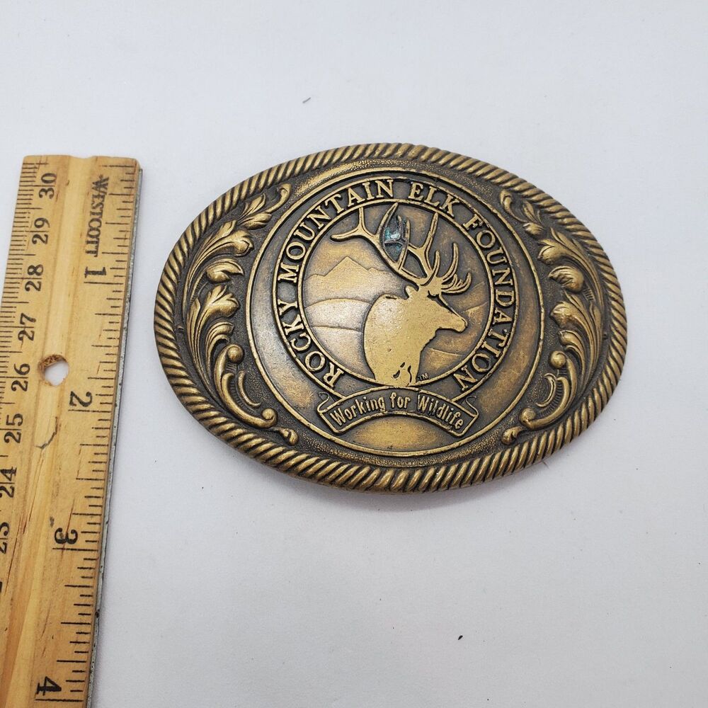 Rocky Mountain Foundation Belt Buckle